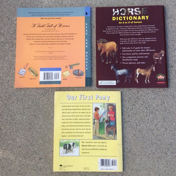 Horse Children's Books Bundle Set of 3 - Picture 2 of 10